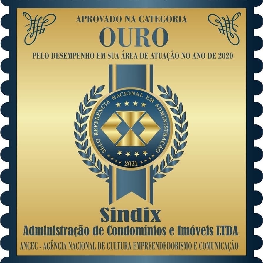 Selo Referência Nacional em Administração de Condomínios e Imóveis  